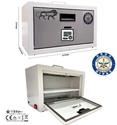 DRDO Approved UVC box.